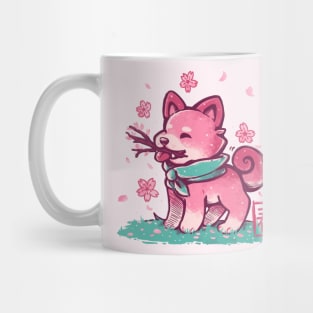 Spring Time Shiba Mug